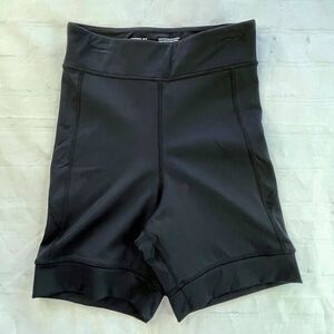 Sheila Swim Short Womens Size XS Black High Rise Alyssa Mid Length Hybrid Shorts